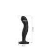 Silicona Anal consolador de tope de tope masajeador de próstata anal estimulación g-spot clítoral juguetes sexuales de adultos p