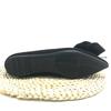 Women Black Flats with Big Bow Chinese Red Flat Heels Wedding Shoes Pointed Toe Size 33 45 Flock Leather All Match Sweet Loafers