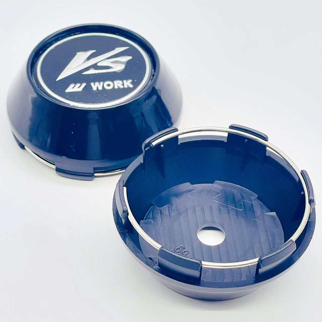 

4pcs/lot 60mm 64mm 65mm 68mm 69mm Car emblem Wheel hub Center Cap For VS W work Badge covers sticker Decals Styling accessories 4pcs VS W work&69mm High Cap