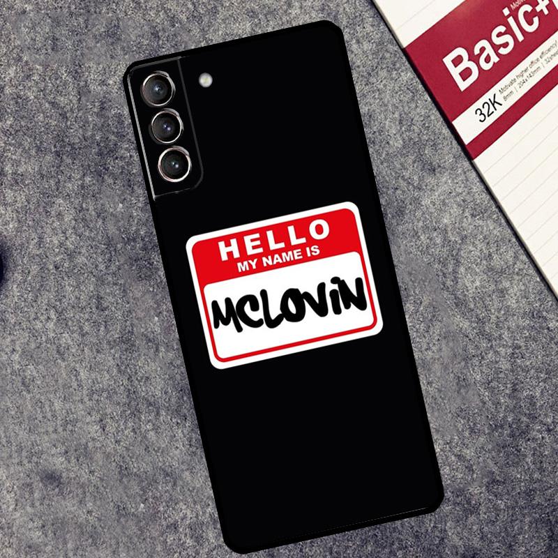 

Mclovin Superbad Case For Samsung Galaxy S25 S26 Ultra S20 S21 S22 S23 S10 Plus S25 FE S24 Ultra Cover Coque Galaxy S23