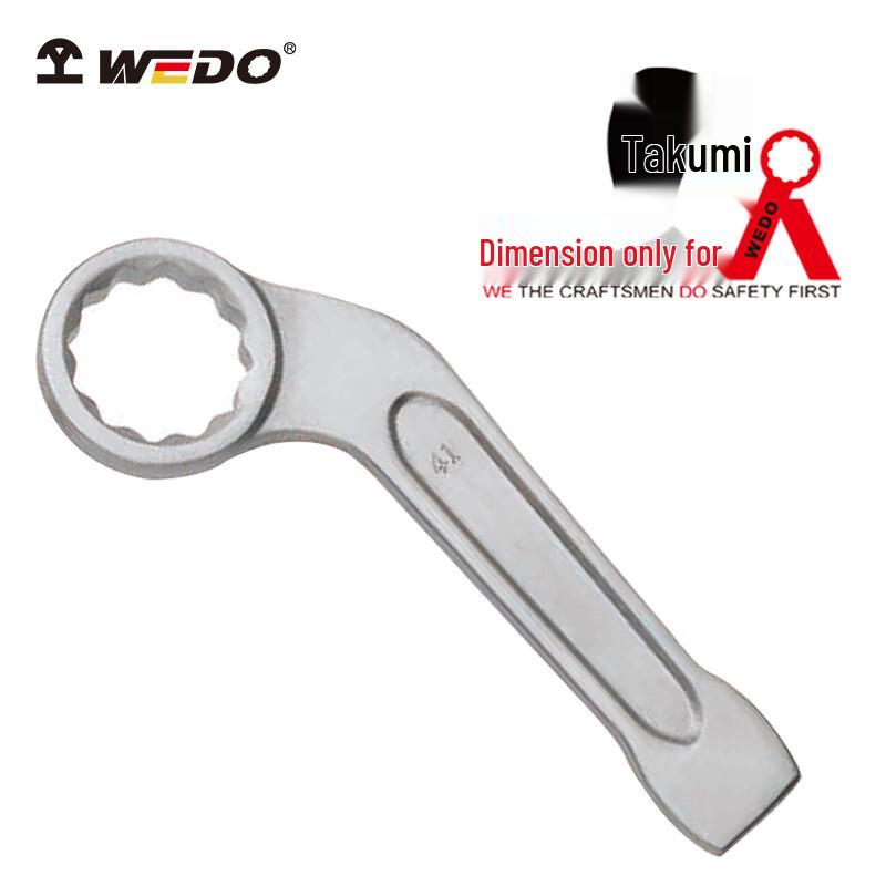 WEDO 304 Stainless Steel Bent Handle Striking Wrench