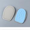 1 Pair Cowhide Latex Height Increase Insoles Breathable High Elastic Shock-Absorbing Insole For Daily Walking Long Standing