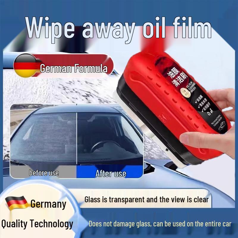 Oil Film Remover & Coating Kit for Windshields and Mirrors
