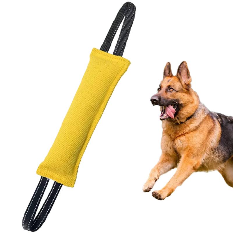 TEMU Dog Training Tear-Resistant Bite Stick: Interactive Tug-of-War, Fetch, and Chew Toy for Pets.