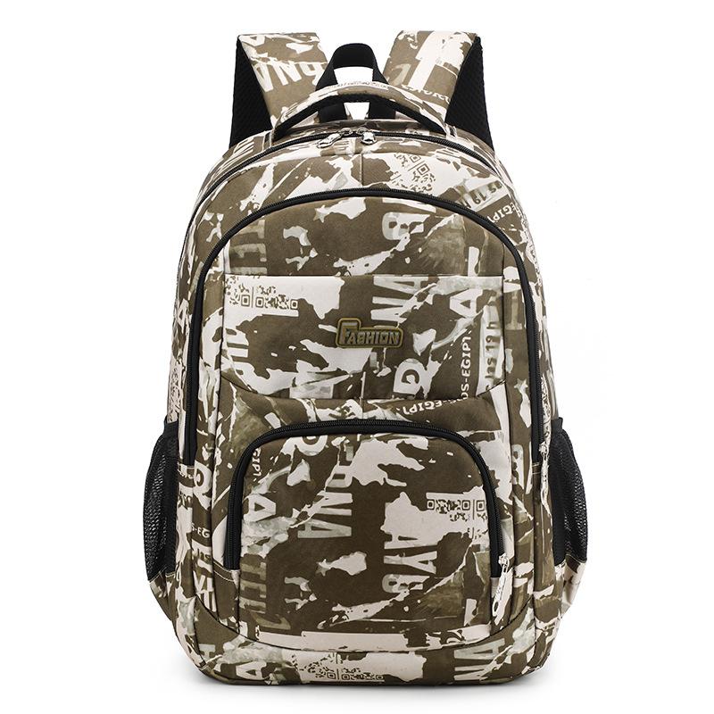 School Bags For Teenagers Travel Camouflage Large Capacity Boys Printing Men Backpack Rucksack Kids Cute Bookbag Mochilas