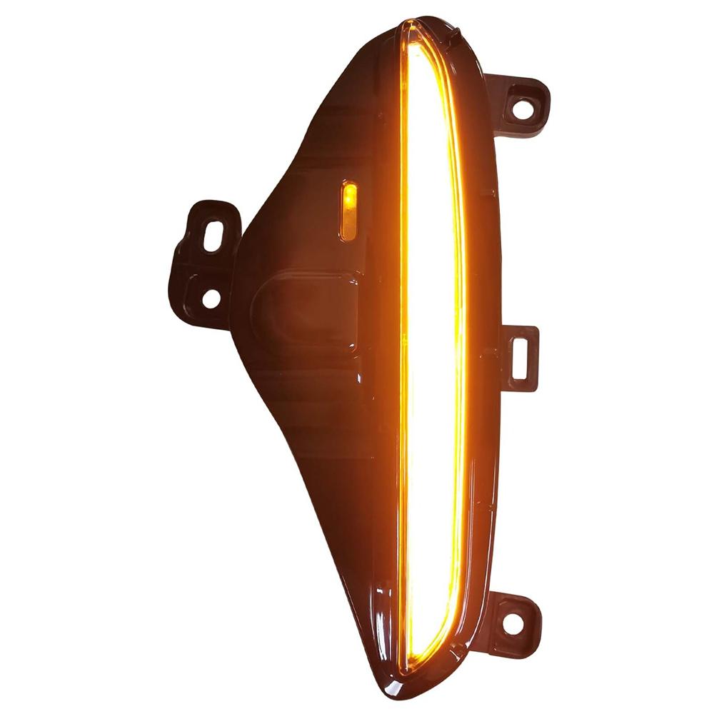 For 2019-2025 Toyota RAV4 LED Dual Color Fog Light DRL Signal Lamp W/Turn Signal