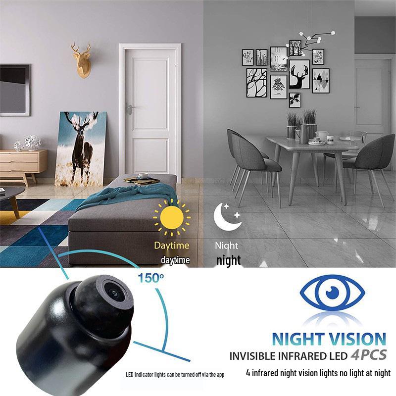 Global Wireless WiFi Camera with Infrared Night Vision and Smart Mobile Monitoring