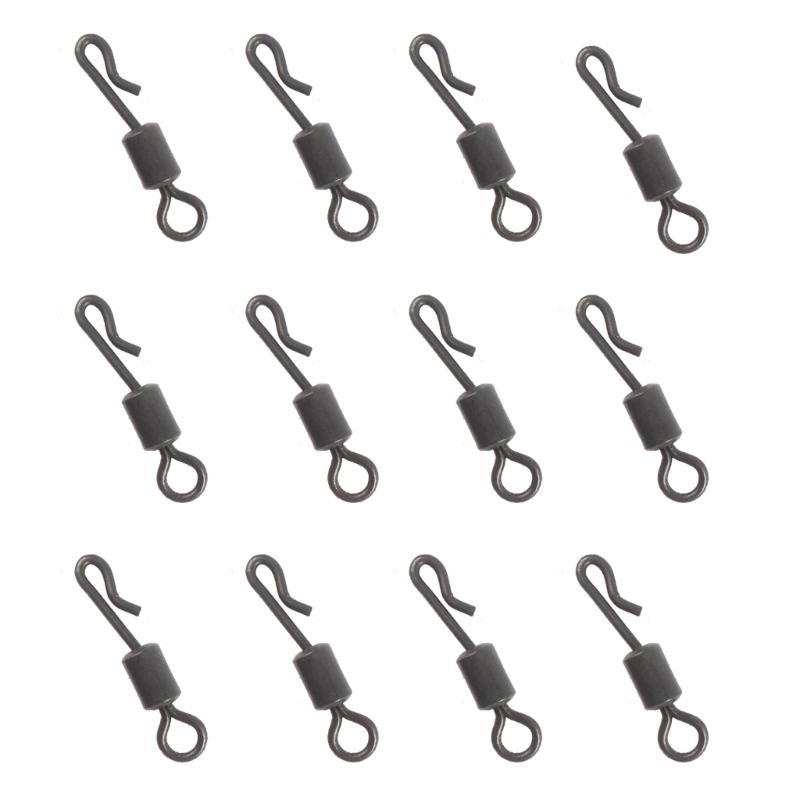 180Pcs Fishing Accessory Set Including Carps Hook Quick Changes Swivels Anti-Tangles Sleeves Carps Fishing Tackle Set