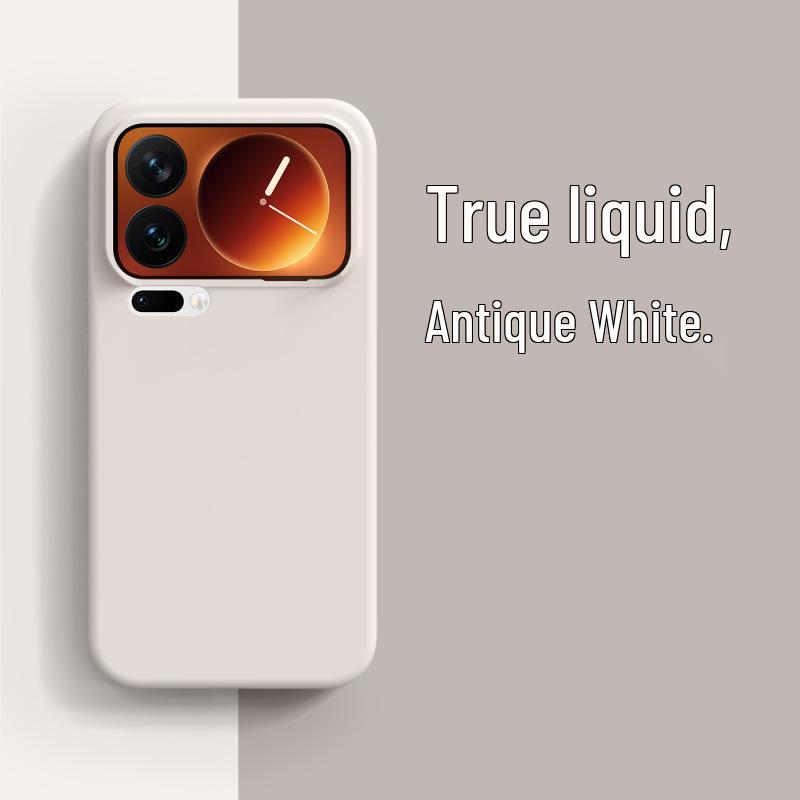 Xiaomi 17 Pro Max Liquid Silicone Protective Case for Women