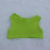 High Neck Sleeveless T-shirt for 10cm-20cm Dolls - Versatile Cotton Plush Fabric