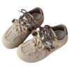 Retro Flat-bottomed Versatile Sports Moral Training Shoes Breathable Casual Board Shoes Women's Autumn 2025 New Mesh Forrest Gump Shoes