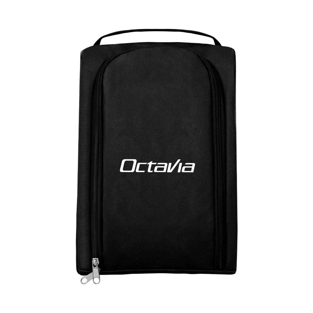 Car Emblem Shoes Organizer Storage Bag Stowing Accessories MV97 Auto Styling For Skoda Octavia VII Superb Rapid Fabia Yeti Kodiaq S