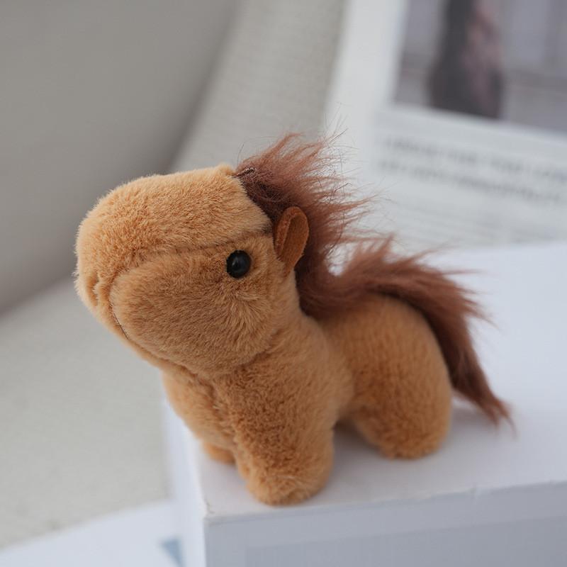 Adorable Plush Toy Keychain Cute Cartoon Backpack Accessory Soft Gift