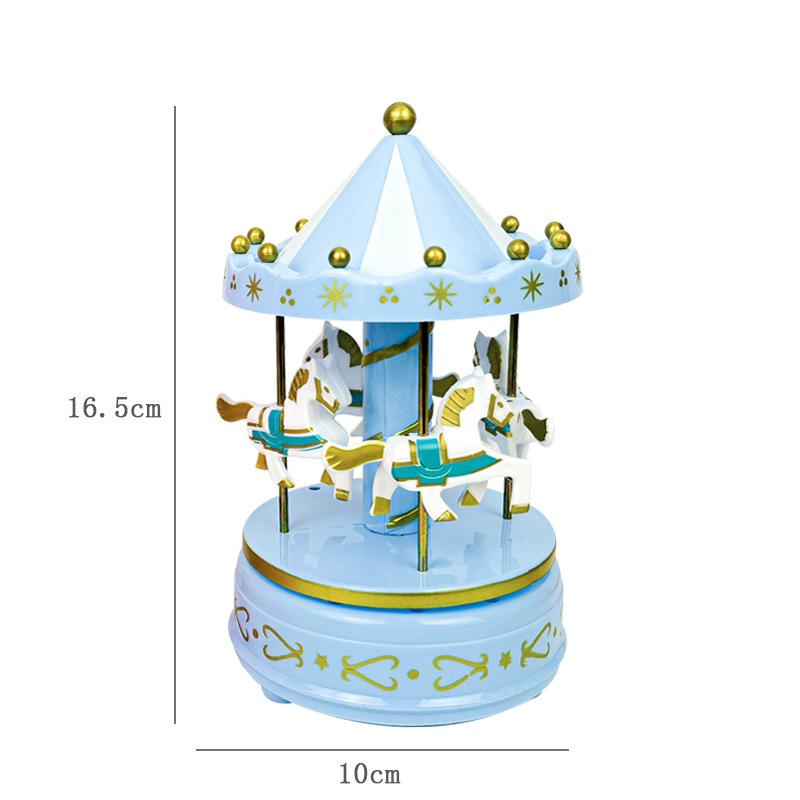 DIY Creative Musical Carousel Cake Topper - Children s Birthday Ornament & Gift