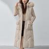Sleeves Detachable Fashion Woman Parkas Winter Long Coats Hooded Faux Fur Collar Thick Warm Overcoat Women's Jackets