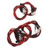 5pcs RC Car LED Light Universal High Brightness 2 White Light 5mm Lamp Beads 2 Red Light 3mm Lamp