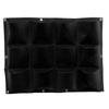 Wall Planting Bag Vertical Gardening Grow Bag Breathable Wall Planter with Multiple Pockets for Office Home Balcony Indoor