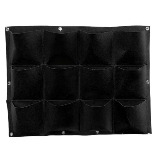 Wall Planting Bag Vertical Gardening Grow Bag Breathable Wall Planter with Multiple Pockets for Office Home Balcony Indoor