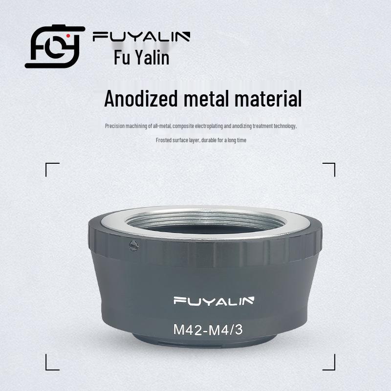 M42 to M4/3 Adapter Ring for Tokuma Lens - Compatible with M4/3 Mirrorless Cameras (No Top)