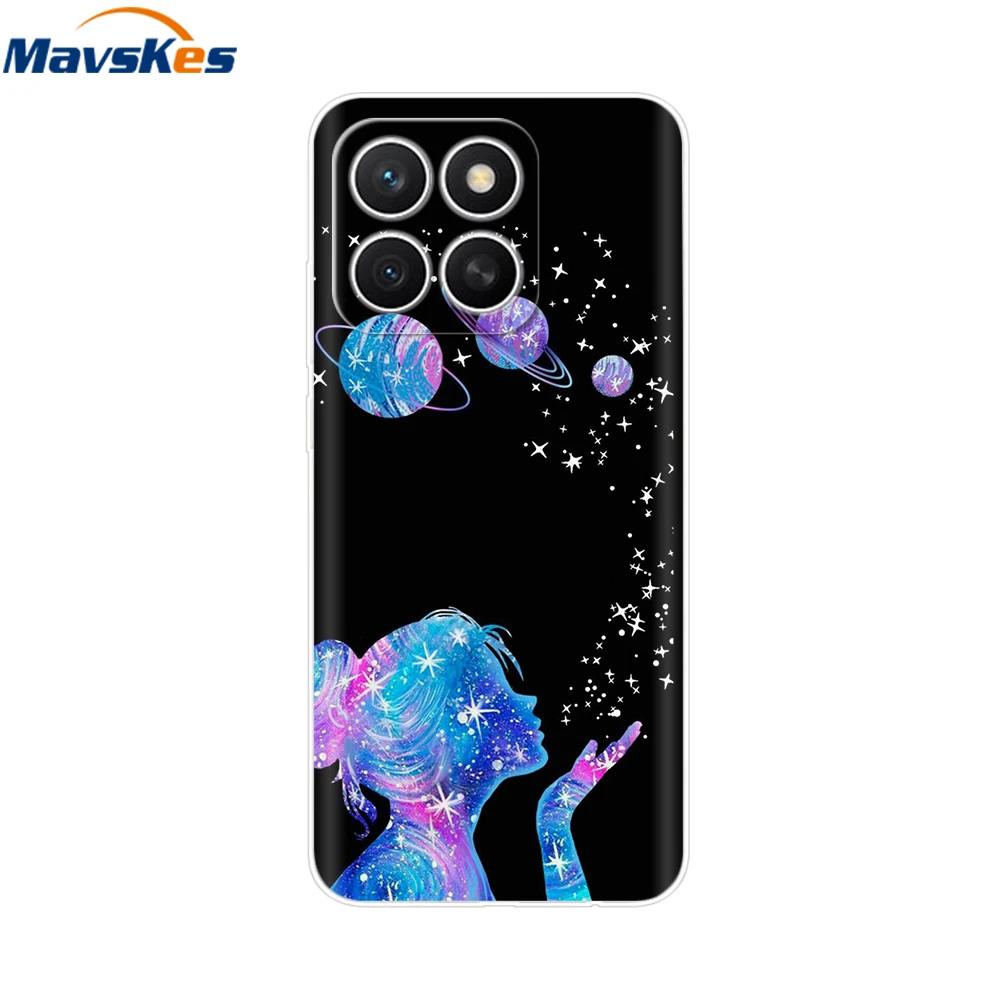 For Honor X8c Case HonorX8C 2025 New Fashion Cartoon Back Cover Soft TPU Clear Phone Cases For Honor X8c Fundas Bags Protective