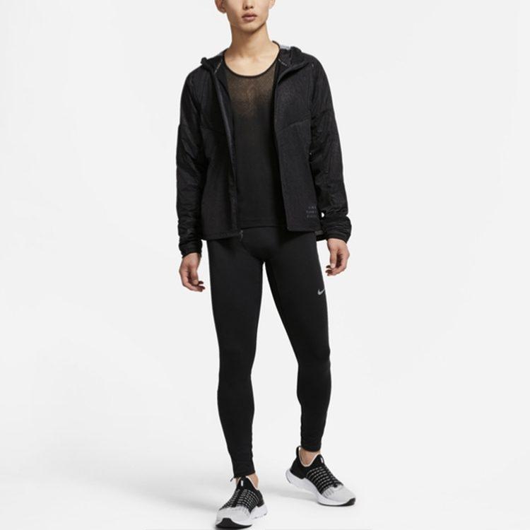 Nike Jackets Men's Black Hooded Moderate Other DA0417-010
