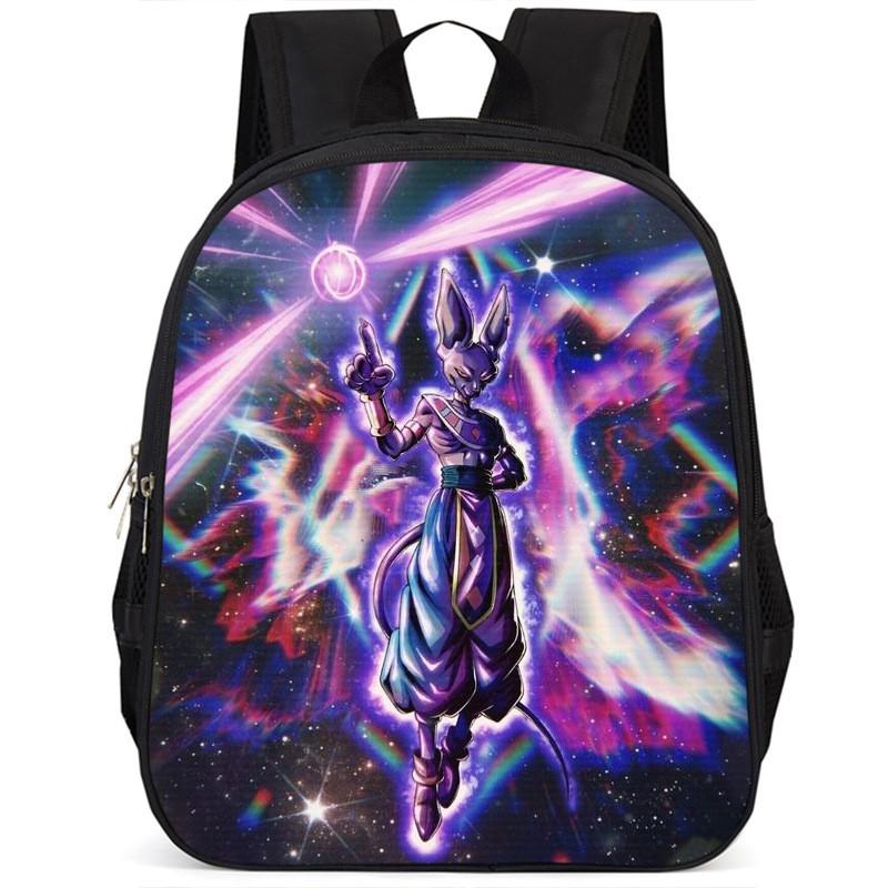 Dragon Ball Z Rucksack Große Kapazität Goku Beerus 15 Zoll Schultasche Für Kinder