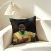 E-Endrick Football Player Square Double-Sided printed Pillow Case Bedroom Bedside Pillow Sofa Cushion Cover
