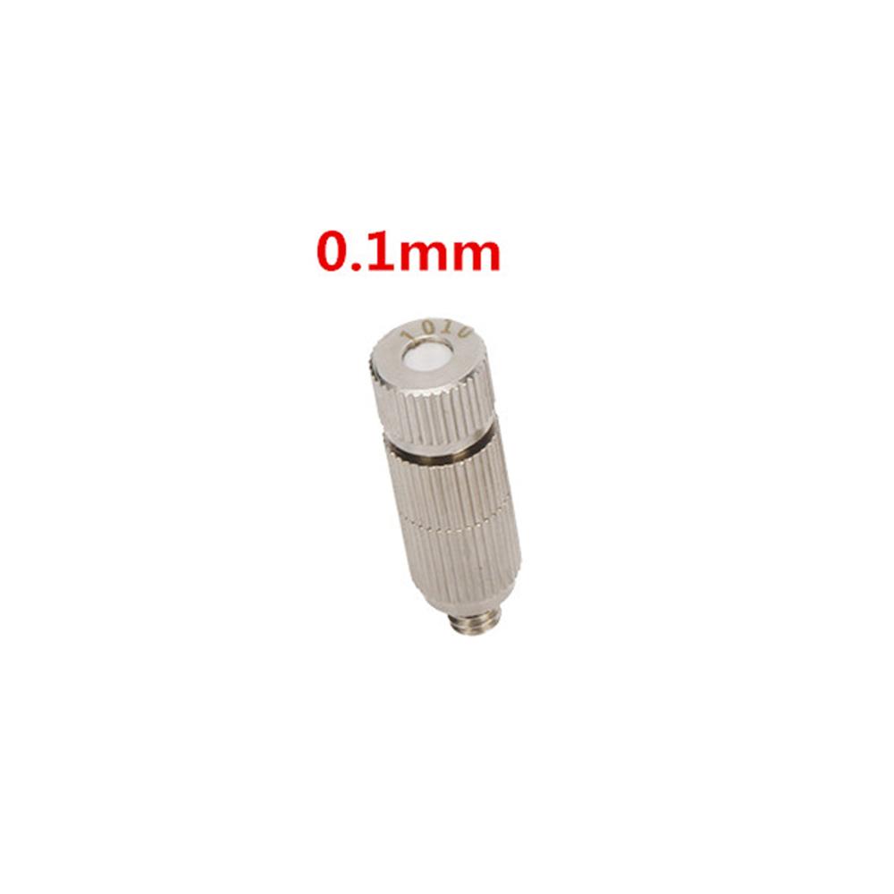 

50Pcs 3/16 Threaded Spray Nozzle High Pressure Mist Atomizing Nozzle Hose End Spray Tip Patio Garden Cooling Watering Mister