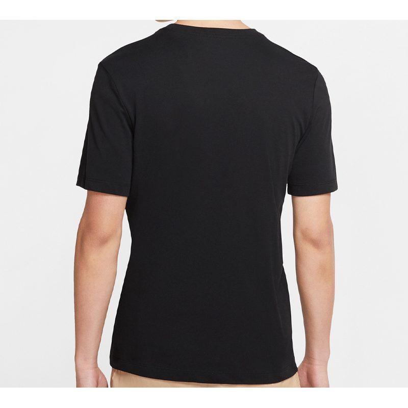 Jordan Air T Shirts Men's Black Crew Neck Moderate Straight Fit CN3576-010