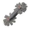 Stainless iron Thread Pitch Gauge Metric Imperial Thread Measuring Tool  Angle Checking