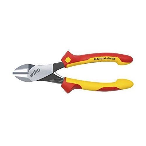 Pince Électrique Coupante - WIHA - 160 Mm - Dynamic Joint - Surface Mazac Durable