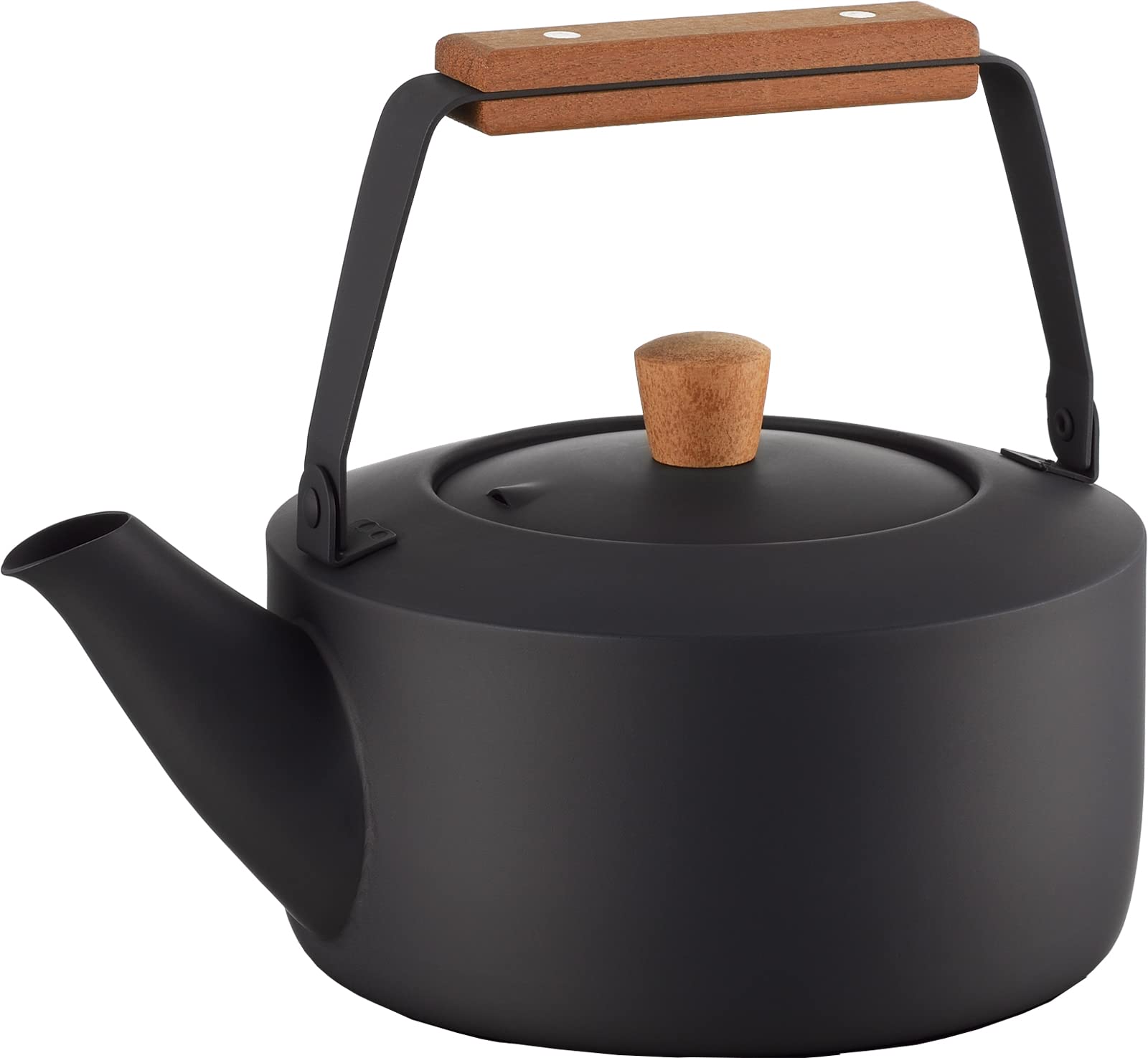 

Miyazaki Seisakusho Black Tea Kettle (Small) 1.5L, Induction Compatible, CHA-11