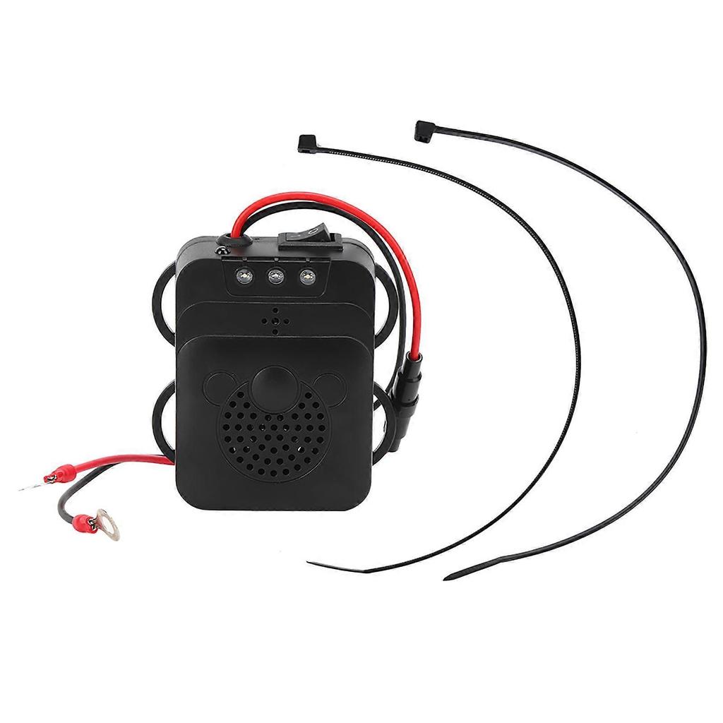 Electronic Ultrasonic Mouse and Rat Repeller, LED Strobe, 12V