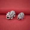 S999 Sterling Silver Five Blessings Pixiu Beads DIY Bracelet for Wealth