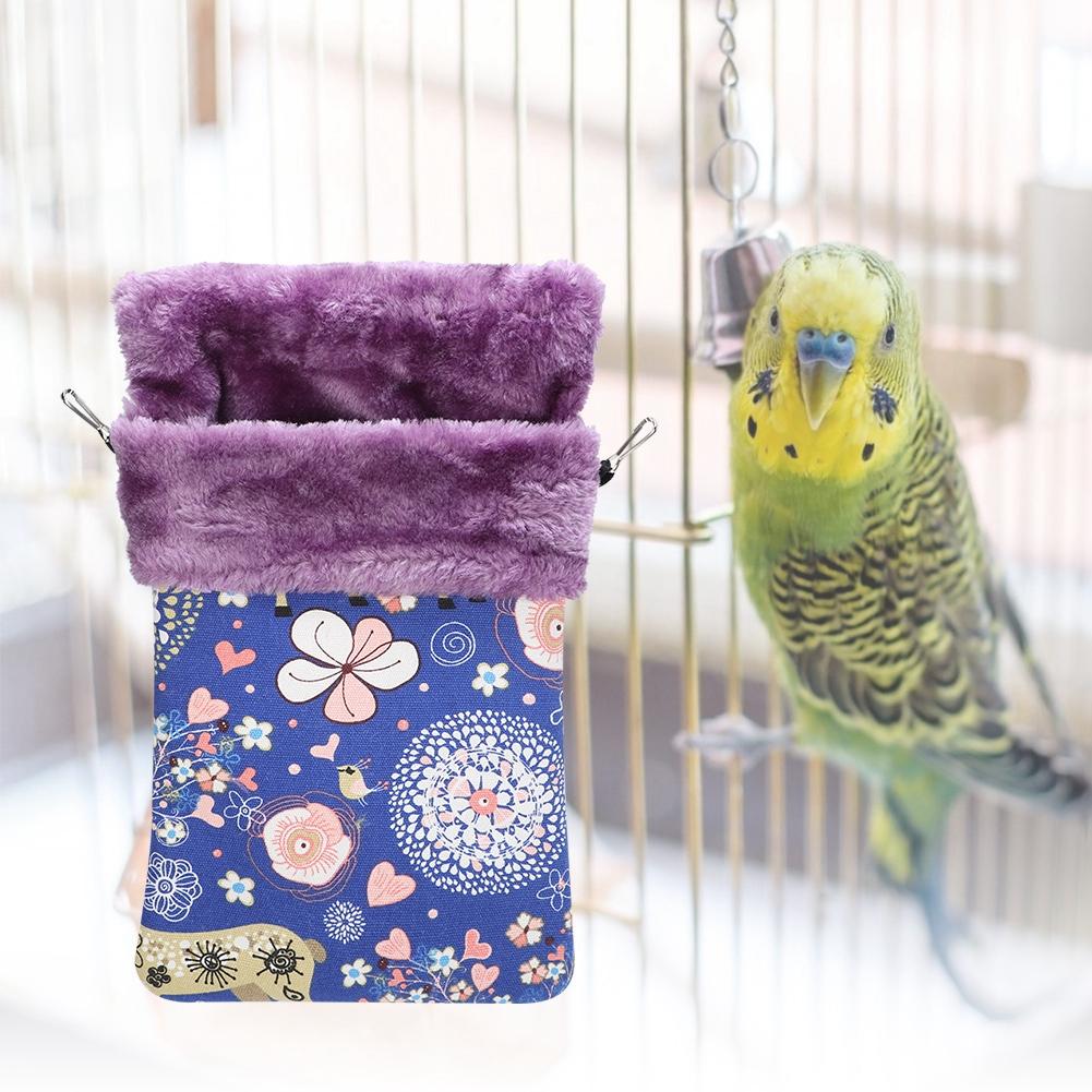 Thicken Flannelette Canvas Small Pets Sleeping Bag Warm Nest House Bed for Squirrel Hamster Sugar Glider Mink Flying