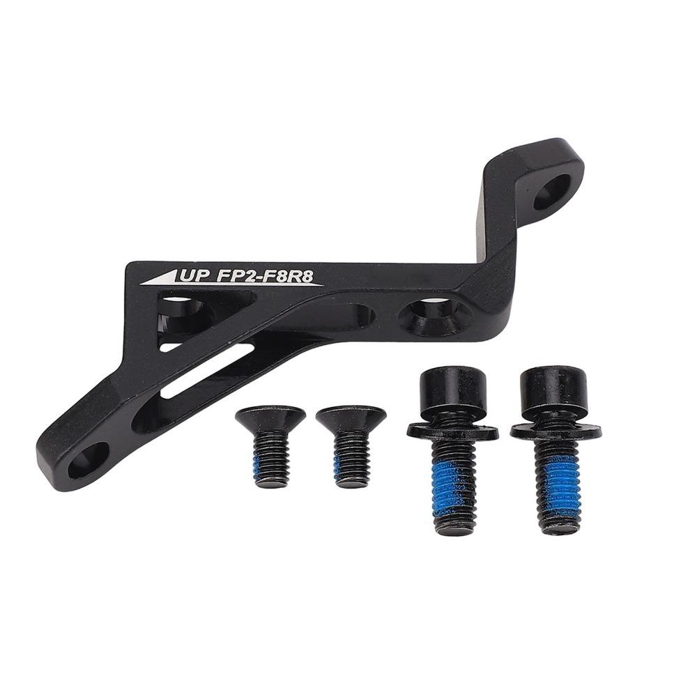 Black Disc Brake Adapter Front Rear Disc Brake Caliper Rotor Adapter Bike Maintenance