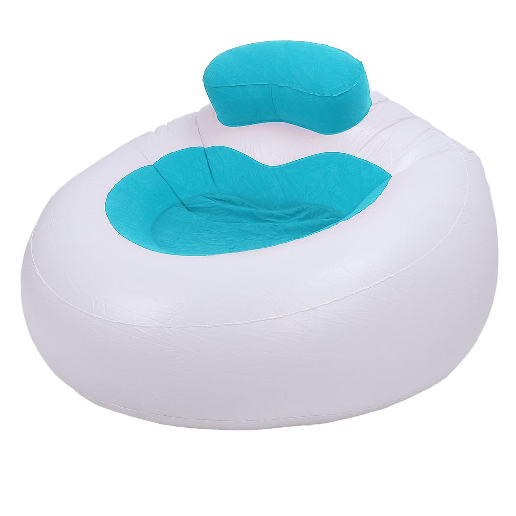 Nafukovací židle Pohodlná Podpůrná Tvaru srdce Dekorativní Plyšová židle do ložnice obývacího pokoje