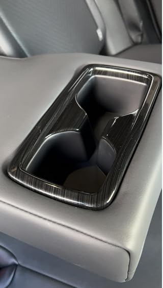 MEKOMEKO Toyota RAV4 50er Serie Exklusiver Getränkehalter hinten Becherhalter für Rücksitz Verkleidung Innenverkleidung Innenraumteile Kratzschutz Zubehör ABS