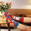 mandarin duck Men's and Women's Socks Original AB Trendy Socks Medium High Tube Socks Flower Fruit Animal Cartoon Cotton Socks