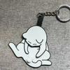 4Pcs Prank Cat Keychain Pendant Anxiety Relief Rotating Ball Keyring Miniature Bearing Key Chain Backpack Accessory