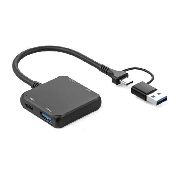 

USB C Extension Cable USB Splitter USB C/USB Male to 2xUSB2.0+1xUSB3.0+1xType C Splitter Cable for PC Keyboards Laptop 1