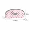 Polka Dot Print Pencil Case Shell Shape Pen Bag INS Stationery Storage Bag  Home Travel