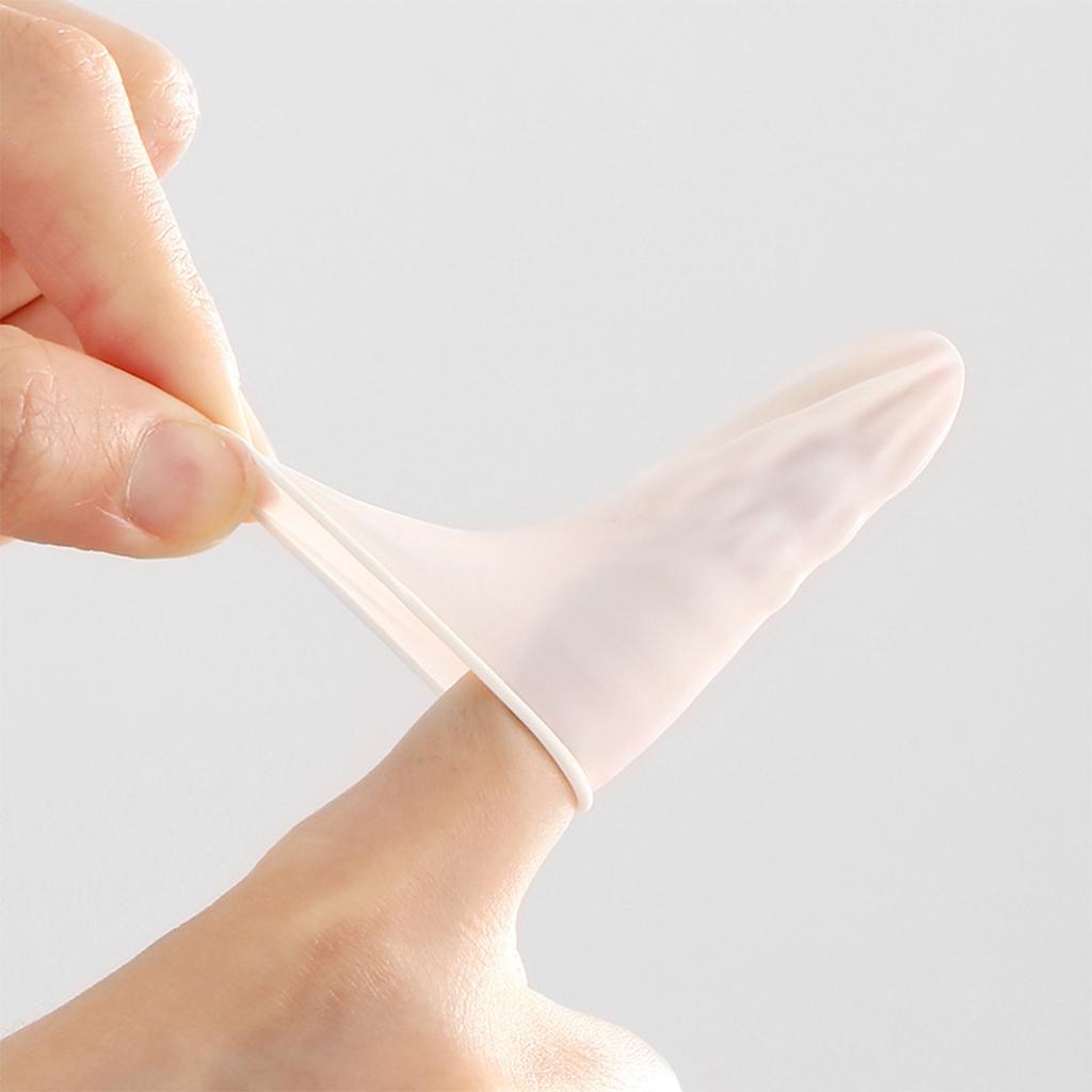 Disposable Finger Sleeves Clitoris Stimulate Penis Sleeve G Point Massage Reusable Condom Sex Toys For Woman Men Gay