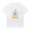 Java Design Funny Print Tshirt Unisex Summer Cotton Casual Cool Oneck Hip Hop Tee Breathable Short Sleeve Tshirt