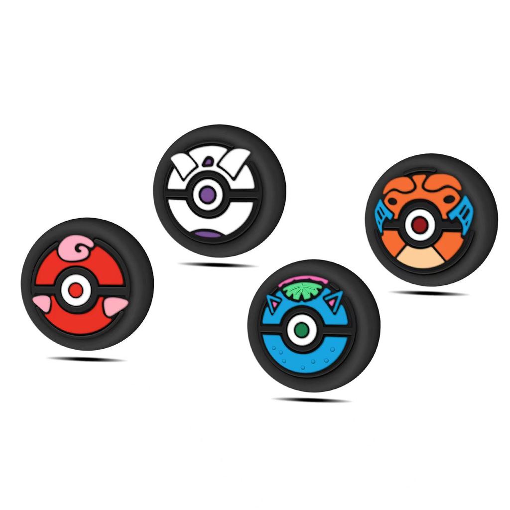 Nintendo Switch OLED Pokémon Scarlet & Violet Poké Ball Joystick Caps