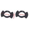 4 Stück H1 LED-Scheinwerferbirne Adapter Basis Halter Fassung Halteclip Passend für Honda Prelude Odyssey Accord Civic CRV Schwarz ABS