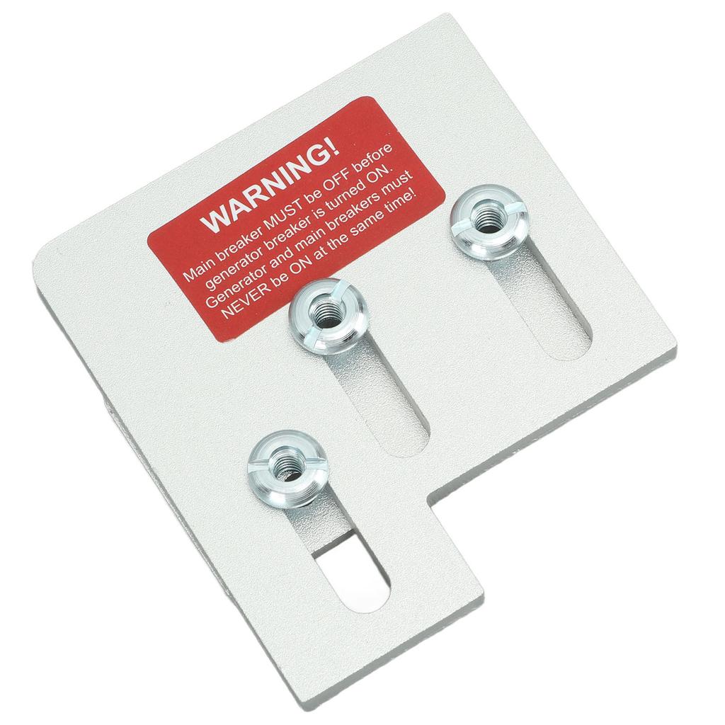 Generator Interlock Kit SD200A Aluminum Alloy Main and Generator Circuit Breaker Interlock Kit