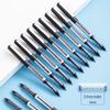 Deli S656 Black 0.5mm Gel Pen - Box of 12