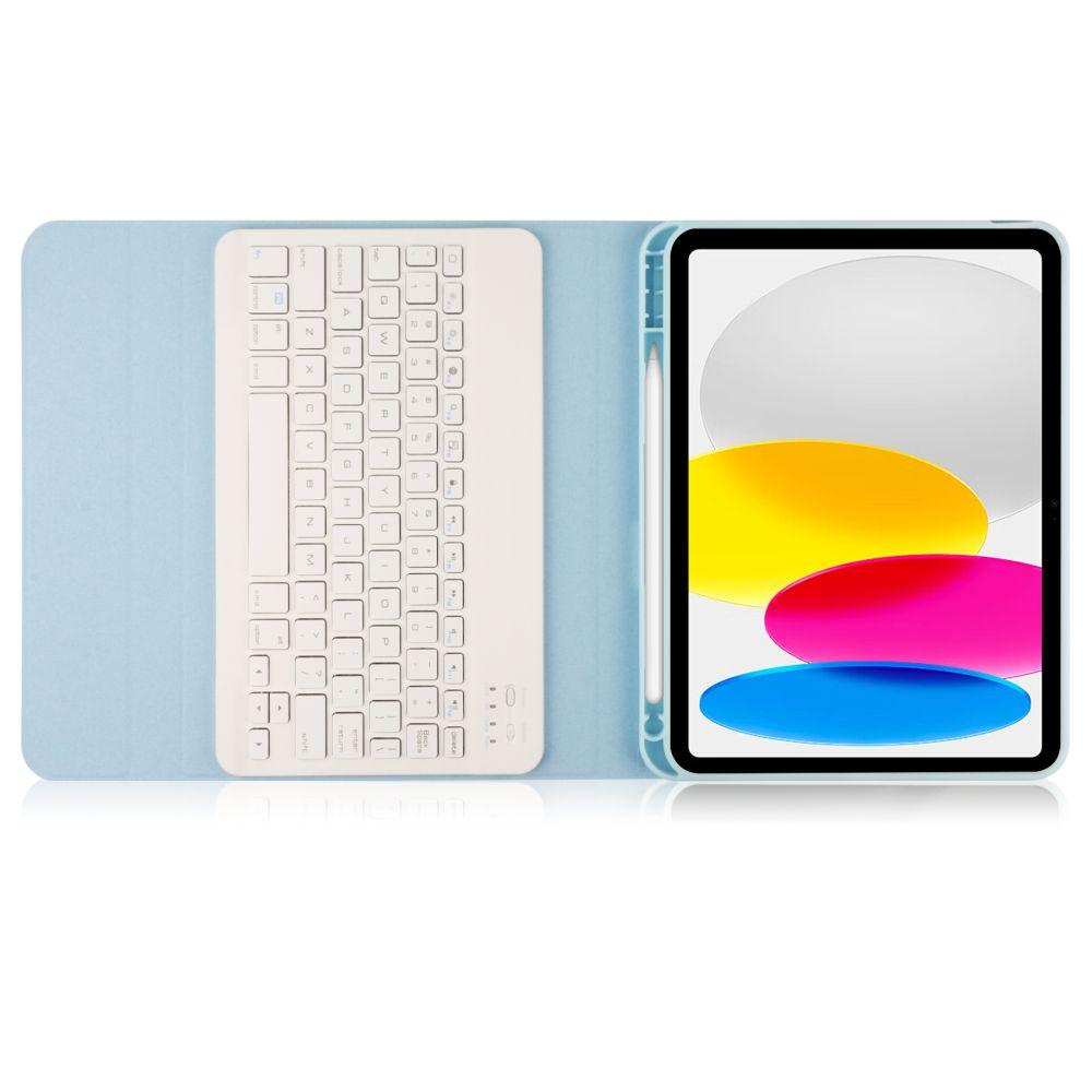 Tech-Protect Sc Caneta + Teclado Ipad 10.9 10 / 2022 / 11 11 / 2025 Azul Celeste