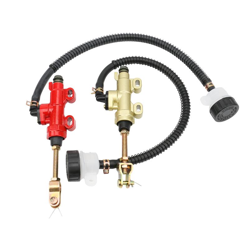 Motorcycle Rear Brake Pump Hydraulic Master CylinderUniversal For ATV 50-250CC Pit Dirt Bike Suzuki Honda Yamaha